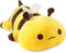 Onsoyours Cute 13" Yellow Bee Plush Toy Pillow Soft Stuffed Animal for Kids