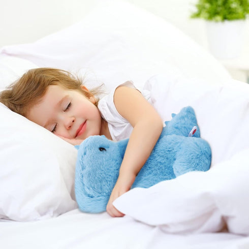 Blue Dinosaur Stuffed Animal, Cute Soft Plush Toy for Kids 3-5, 9" Dinosaur Party Favors, Xmas Birthday Gifts