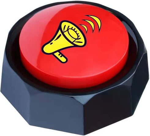 Talking Button - Rap Airhorn Sound Button, Funny Gag Gifts, Noise Maker