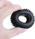 1.0" Crawler Tires 4PCS Micro Rubber Tires for 1/24 RC Crawler Car Axial SCX24 (54mm)