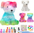 Paint Your Own Dog Lamp Kit: 2pcs DIY Dog Art Craft Painting Kits for Kids Age 4-12, Creative Gifts for Easter