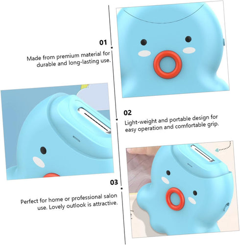 Trimmer Vaguelly Electric Nail Safe Nail Cutter for Boy Girl Portable Little Octopus Design Tool for Newborns