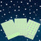 Aooyaoo 452Pcs Glow in The Dark Stars Wall Stickers, 3D Glowing Stars for Ceiling and Wall Decals, Green