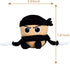 TJLMCORP Italian Brainrot Plush Toys Capuccino Assassino Cool Stuffed Animals Cute Black Samurai Plushie Weird Stuff