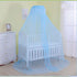 RuiHome Baby Crib Cot Bed Mosquito Net with Stand Palace-Style Dome Netting Curtain Infants Nursery Bedroom Decor