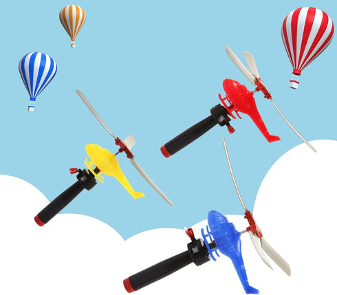 8 Pack Planes Toys, Flying Toy Helicopter for Kids, 360° Rotating Airplane Toys for Boys Girls
