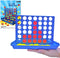 4 in a Line Game, Four in a Row Gaming Fun Set, Travel Portable Size with 6 Spare Discs Included