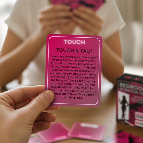 Renaco Gift Company 80 4 Cards Couples Games for Adults, Levels Scratch Off Bedroom Card Game, Romantic Date Night