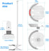 Ybludiy S2/V43 V43/S2 1/4 Babysense HD Baby Monitor Mount,Flexible Bracket Compatible Babysense Monitor Bracket