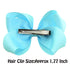 WillingTee 40colors 4.5" Hair Bows for Girls, Grosgrain Ribbon Big Hair Bows with Alligator Clips for Kids