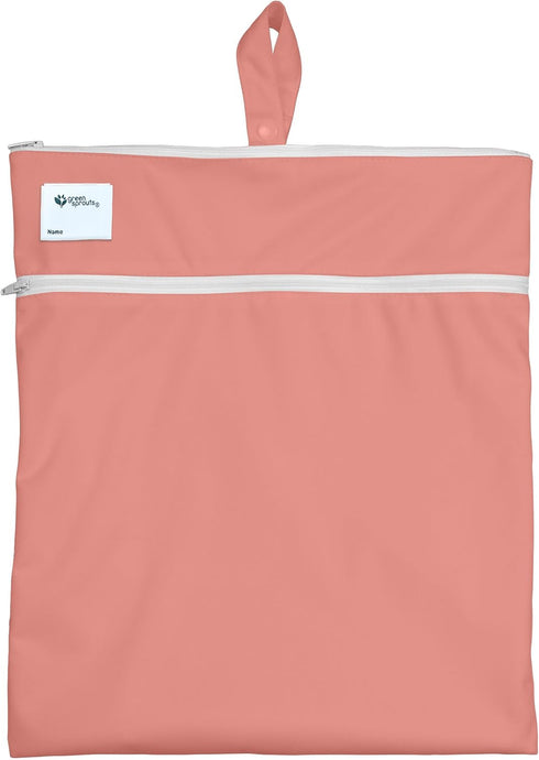 Green Sprouts Eco Wet & Dry, Swim Diaper Bag - Coral -