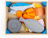 Set Bigjigs Toys Wooden Seafood Storage Crate - Role Play Food