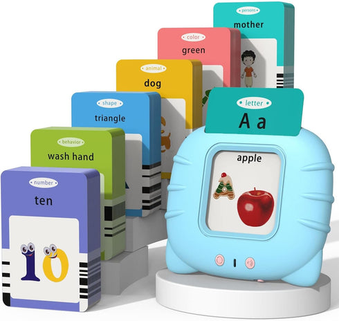 Startcan Talking Cards for Toddlers, Speech Therapy Toys Autism Toys, ABC 123