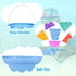 Holady 5'' Inch Summer Accessory(24 Bucket+24 Sand Beach Buckets Pail with Shovels,Water Bucket for Beach Fun Great