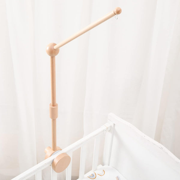Crib Mobile Arm | Wooden Crib Mobile Holder | Nursery Decor for