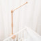 Crib Mobile Arm | Wooden Crib Mobile Holder | Nursery Decor for
