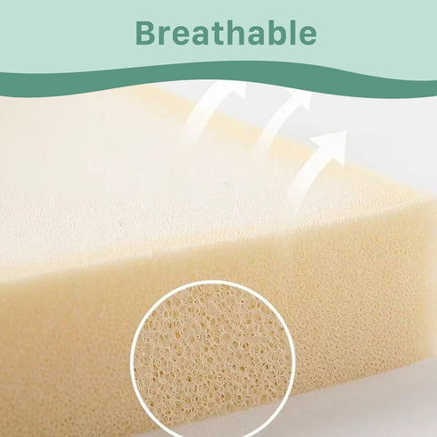 52 27 Mattress,100% (1.2inch, 52 27) Gwydre * Washable Crib & Toddler Washable Memory Foam, Toddler Bed Portrable