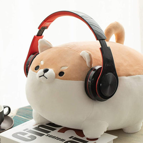 Corgi Plush 8'' - Shiba Inu Plush, Cute Kawaii Stuffed Animal Dog Gift for Kids