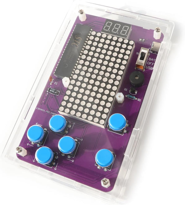 Soldering Practice Kit for Beginners - DIY Electronics Projects, Learning Circuit Solder Board, STEM Science Project