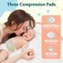 Mybow Umbilical Hernia Belt for Baby, Infant Belly Button Band, Adjustable Navel Band with 3 Compression Pads
