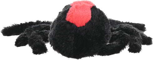 12 inches, Wild Republic Redback Spider, Cuddlekins, Stuffed Animal, Gift for Kids, Plush Toy, Fill is Spun Recycled