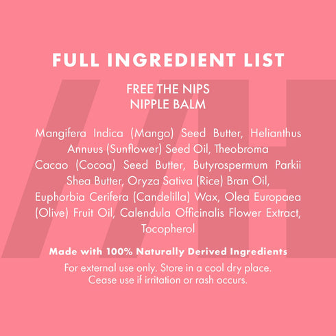 100% Natural Nipple Cream Safe for Breastfeeding - Handmade Heroes Nipple Balm Breastfeeding Essentials Post Partum
