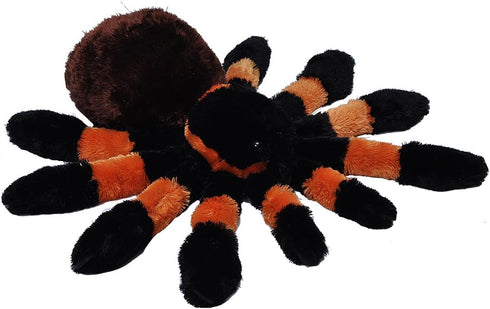 Wild Republic Tarantula Plush - 12 Inch Stuffed Animal, Cuddlekins Plush Toy, Gifts for Kids (Black, Orange, Brown)
