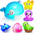 Light Up Bath Toys for Kids Ages 1-3, Pool Toys for 1