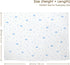 30x40 inches, Star Moon Baby Blankets for Boys Girls, Soft Nursery Minky Blankets with Muslin and Dotted Fleece Back