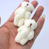 KUDES 12Pcs Mini Joint Teddy Bear Stuffed Animal Plush Toys, Wedding Gift Box Doll Toy for Birthday Cake Decorations
