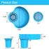 (2, Car Seat Snack Tray for Kids: Kids Car Travel Tray with Cup Holder, Toddlers Road Trip Essential, Snacks Food Plate