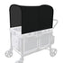 LUAATT Stretchy Panoramic Canopy Compatible with Wonderfold Stroller Wagons W2/W4 All Model,UPF50+ Fabric