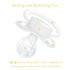 Set 3-Pack LittleForBig Bigshield Generation-II Adult Sized Printed Pacifier Baby Parade Pattern