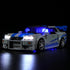 YEABRICKS LED Light for Lego-76917 Speed Fast 2 Furious Nissan Skyline GT-R Building Blocks Model