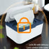 DNAMYJME Wipes Dispenser Baby Wipe Holder, Dustproof Refillable Wipe Container Large Capacity Tissues Wipes Case