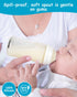 1m+, 6 Count Silicone Nipple for Pigeon Baby Bottle, Size S, Slow Flow