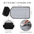 Pack, printe Small Diaper Bag with Portable Changing Pad, Crossbody Women Waist Bag with Wipes Pocket for Travel