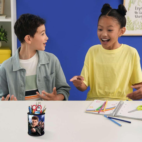 Ravensburger Harry Potter Pencil Cup 3D Puzzle for Kids - Every Piece is Unique, Perfectly Fits Together