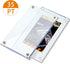 15 35 Pieces Acrylic Card Holder Screw Trading Card Protector PT Clear Protectors for Baseball Football Sports Game