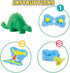 VConejo Color Dough Toys Accessories Set for Kids 2-4-8 Years, Dinosaurs World Creations Tools