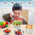 Tiny Cookware Utensils Pretend Play Kitchen Toys, Stainless Steel Cooking Set, Montessori Kitchen Playset for Kids,