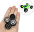 URIMPAVIDO 10PCS 25mm (2.5x25mm) Toy Car Wheels Rubber Tire Wheels with Metal Shaft for RC Car Truck DIY Model Toy