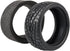 4PCS 1:10 On Road RC Tires with 12mm Hub Wheel Rims, Concentric Hard Dish for Touring Racing Cars, Black
