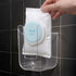 Bruislard Wipes Dispenser Flushable Wipes Holder for Bathroom Wipe Container Clear Wipe Dispenser Wall-Mounted Tissue