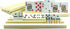 Yuanhe 4 Pack Plastic Domino Holders, Organizer Trays for Classic Board Games
