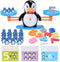 BAKAM Penguin Balance Scale & Number Counting Blocks, Montessori Math Games for Kids Ages 3-7