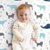 Pack Set 2 Pack n Play Stretchy Fitted Playard Sheet BROLEX Portable Mini Crib Sheets,Convertible Playard Mattress