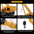 2.4G 6 2 3-8 Remote Control Crane Truck Toy for Boys - Large RC Crane Truck with Light & Sound, Channel Construction