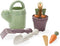 Dantoy: Green Garden - Planting Set - 11pcs, Pretend Play Gardening &