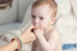Socub Silicone Baby Teether Toy - 4 Pack BPA Free Soft Teether Bracelets for 3+ Month Babies